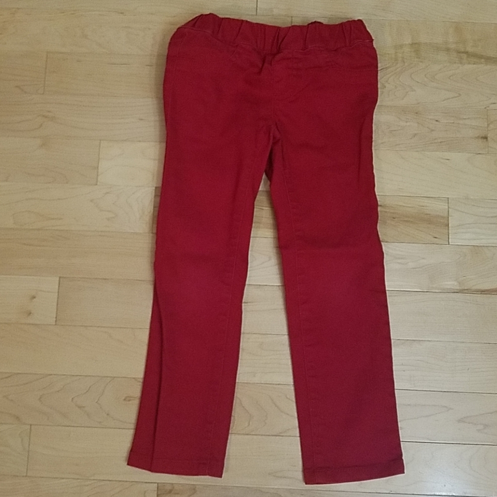 Crazy 8 red skinny jeans 4T